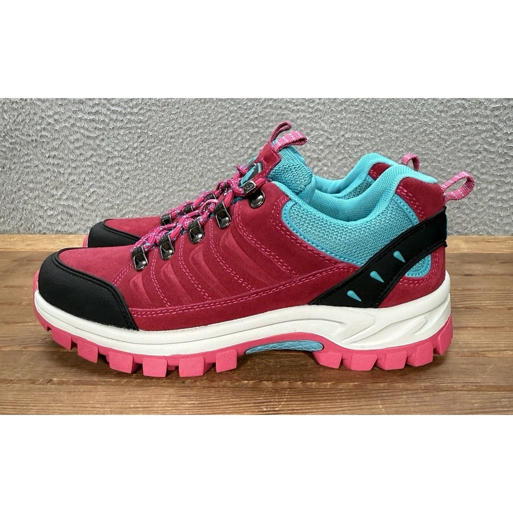 Camel Crown Shoes Womens 7.5 Plum Sky Blue‎ Waterproof Hiking Shoe Outdoors